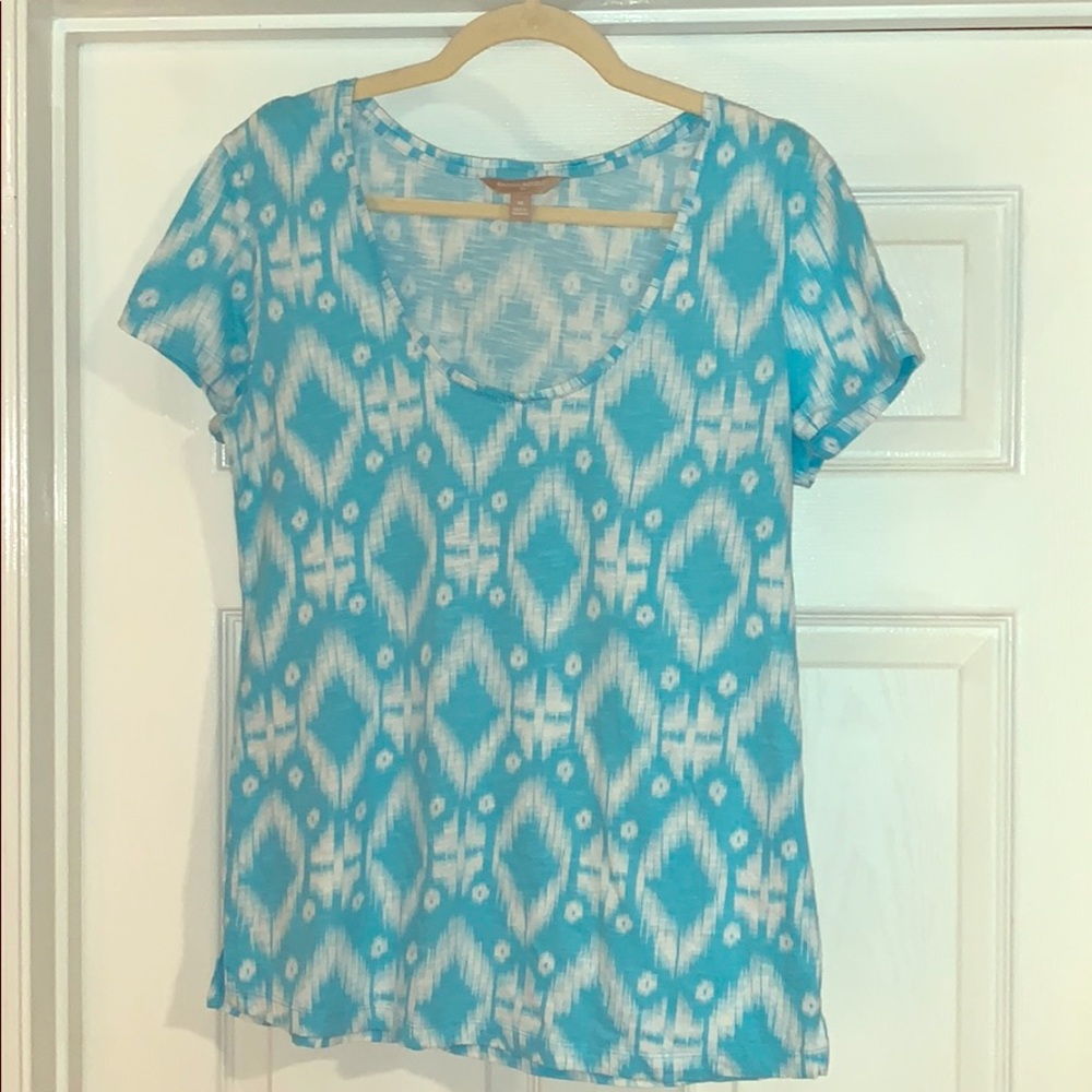 Banana Republic Factory Scoop neck T-Shirt, size:M
